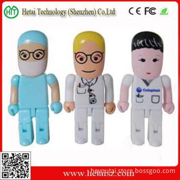 Most Popular Nurse/Doctor USB Flash Drive for Hospital Gift (HT-U1077)